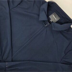 Bonobos Jacket Mens Large Navy Blue Full Zip Lightweight Windbreaker Performance